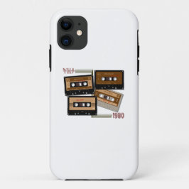 Funda Para iPhone 11 Tezeta Throwback Tunes Cinta Cassette