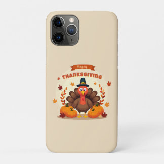 Funda Para iPhone 11 Pro Thanksgiving large chicken