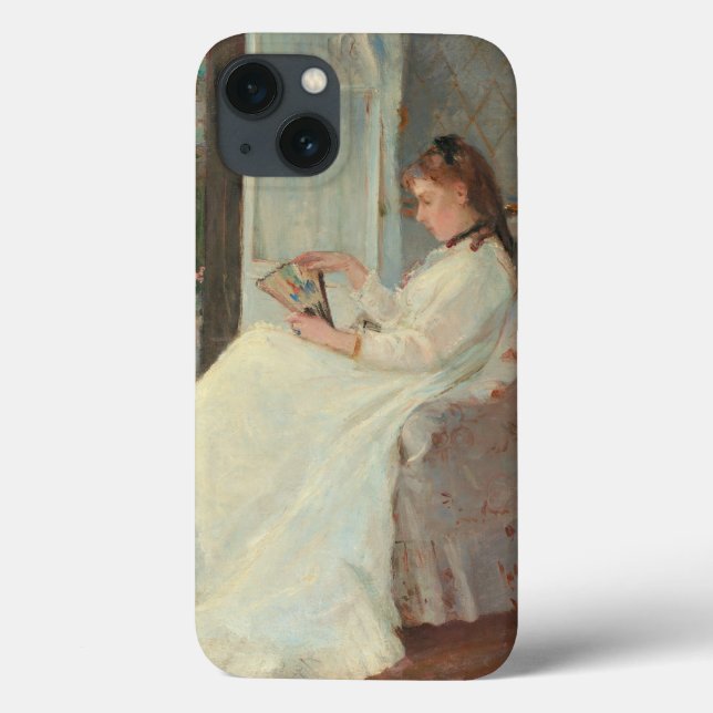 Funda De Case-Mate Para iPhone The Artist's Sister at a Window, 1869 (Reverso)
