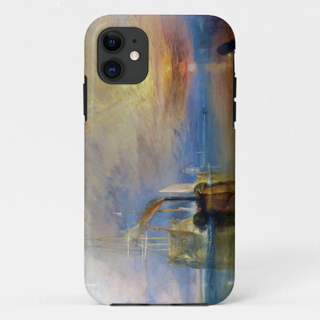 Funda De Case-Mate Para iPhone The Fighting Temeraire by J. M. W. Turner (Reverso)
