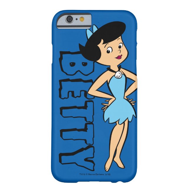 Funda De Case-Mate Para iPhone The Flintstones | Betty Rubble (Reverso)