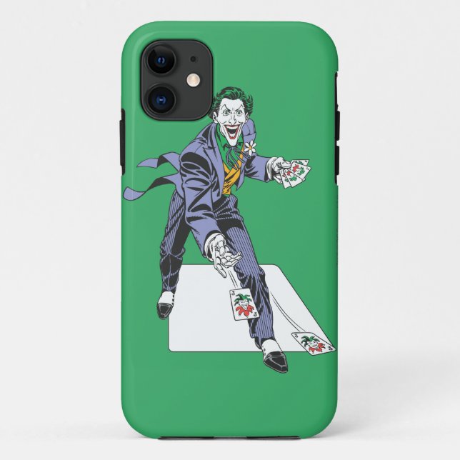 Funda De Case-Mate Para iPhone The Joker Casts Cards (Reverso)