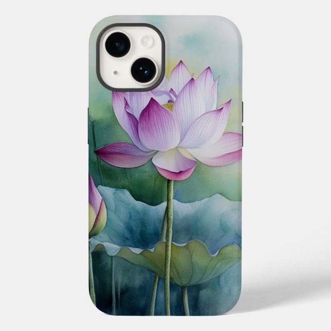 Funda De Case-Mate Para iPhone The lotus flower (Reverso )