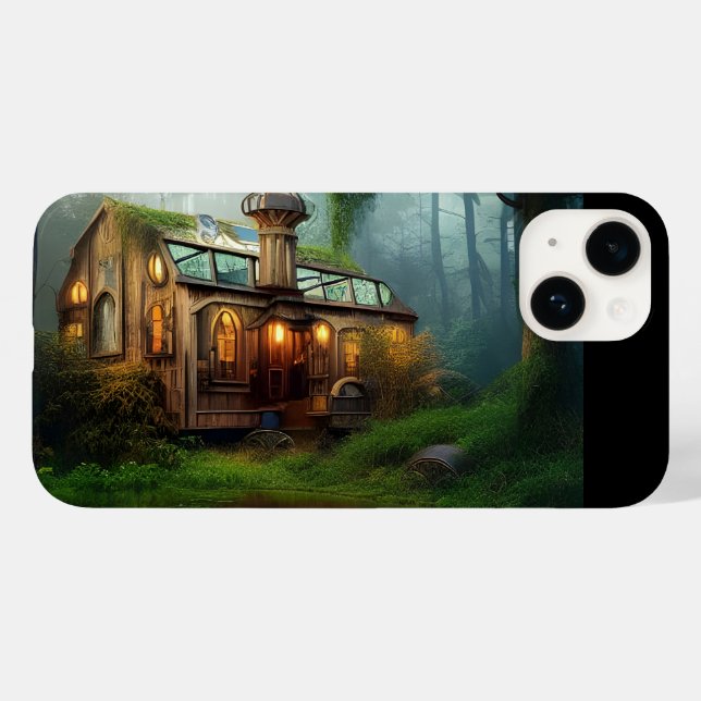 Funda De Case-Mate Para iPhone The River Workshop | Steampunk   (Reverso  (Horizontal))