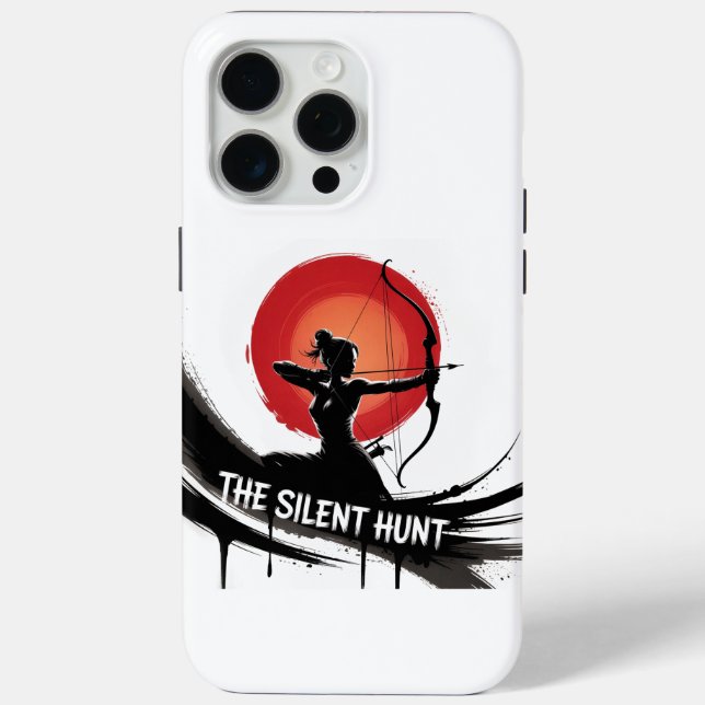 Funda De Case-Mate Para iPhone The Silent Hunt – Archer Silhouette (Reverso )