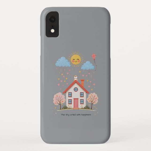 Funda De Case-Mate Para iPhone The sky cried with happiness (Reverso)
