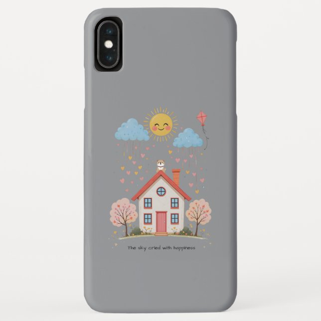 Funda De Case-Mate Para iPhone The sky cried with happiness (Reverso)