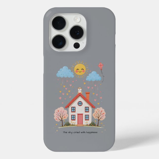 Funda De Case-Mate Para iPhone The sky cried with happiness (Reverso )