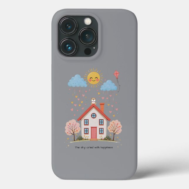 Funda De Case-Mate Para iPhone The sky cried with happiness (Reverso )