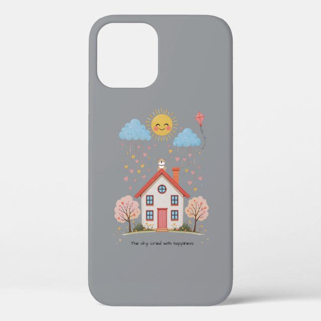 Funda De Case-Mate Para iPhone The sky cried with happiness (Reverso )