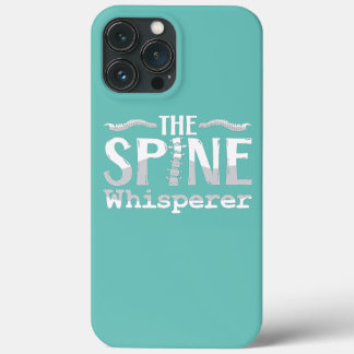Funda Para iPhone 13 Pro Max The Spine Whisperer Chiropractic Therapist