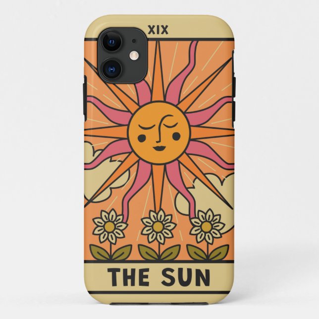 Funda De Case-Mate Para iPhone The Sun - Tarot (Reverso)