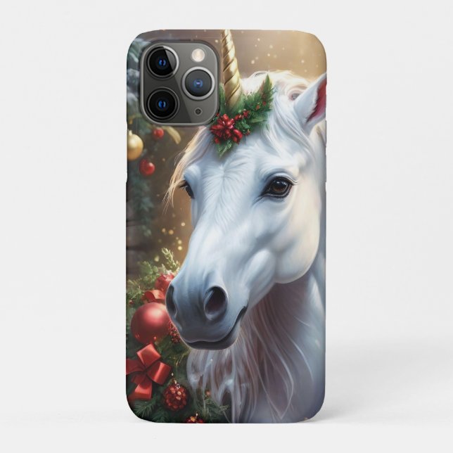 Funda De Case-Mate Para iPhone “The Unicorn of Noel” (Reverso)