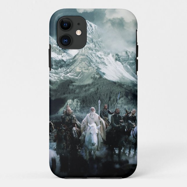 Funda De Case-Mate Para iPhone Theoden y la Comunidad (Reverso)