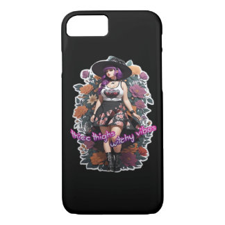Funda Para iPhone 8/7 Thicc Thighs Witchy Vibes - Whimsigoth Witch-Core