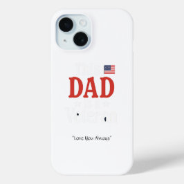 Funda Para iPhone 15 This Dad is a Veteran Phone Case – Cool Dad Gift