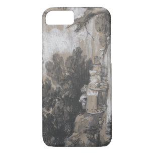 Funda Para iPhone 8/7 Thomas Gainsborough - Paisaje de madera