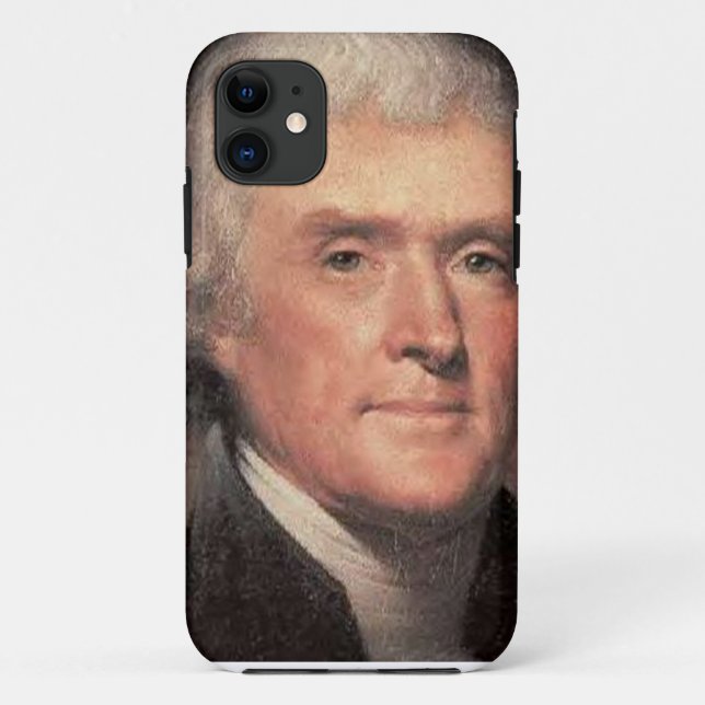 Funda De Case-Mate Para iPhone Thomas Jefferson (Reverso)
