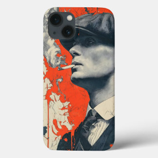 Funda Para iPhone 13 Thomas Shelby: Peaky Blinders Vintage Smoke Art Ca