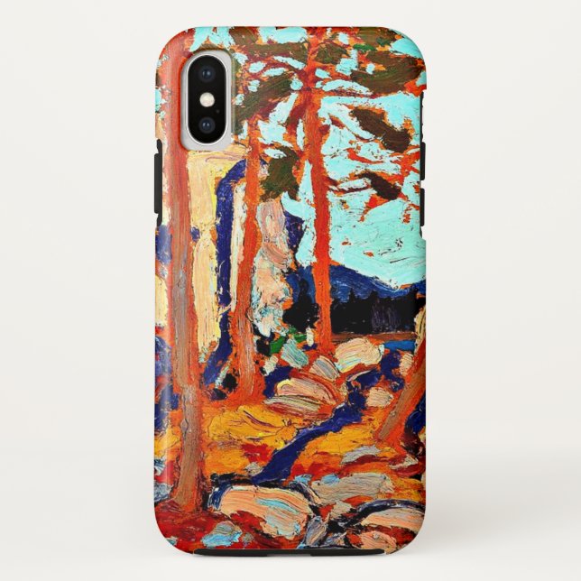 Funda De Case-Mate Para iPhone Thomson - Pine Cleft Rocks (Reverso)