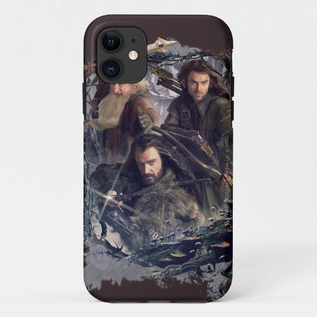 Funda De Case-Mate Para iPhone Thorin, Kili, and Balin Graphic (Reverso)