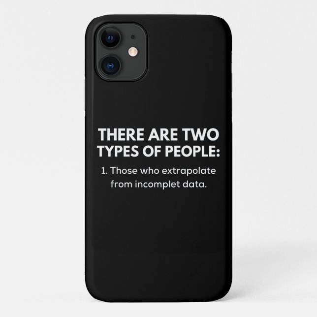 Funda De Case-Mate Para iPhone Those who extrapolate from incomplet data (Reverso)