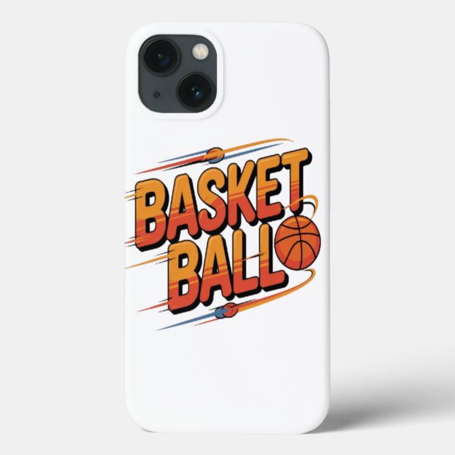 Funda De Case-Mate Para iPhone Thrill de baloncesto (Reverso)