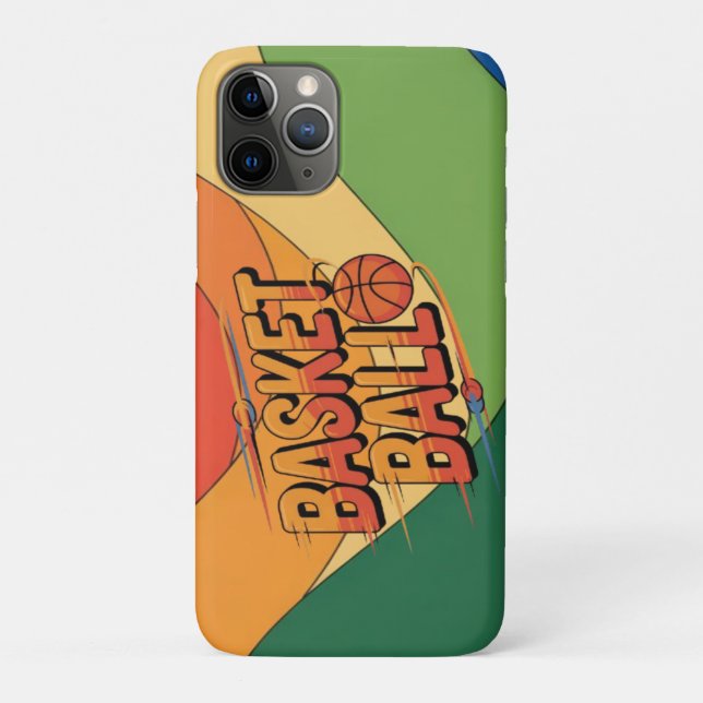 Funda De Case-Mate Para iPhone Thrill de baloncesto (Reverso)