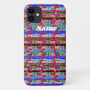 Funda Para iPhone 11 Thunder_Cove, pez rayado multicolor