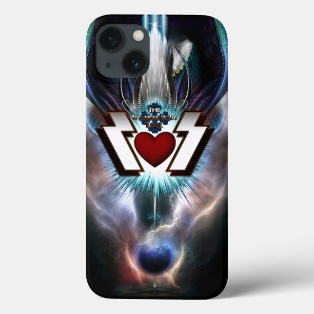 Funda De Case-Mate Para iPhone Thunder Gods Rock iPad Mini Estuche (Reverso)