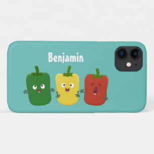 Funda Para iPhone 11 Tía de pimiento picante capsicum trío canto person