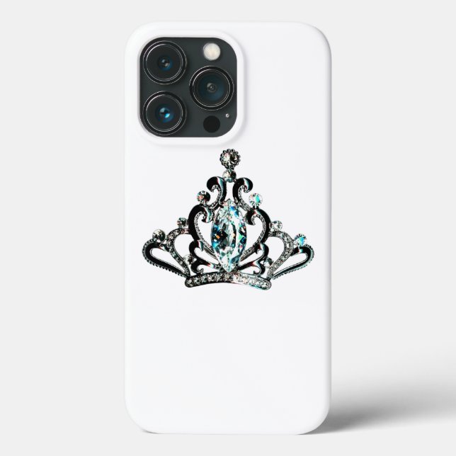 Funda De Case-Mate Para iPhone "Tiara Real" (Reverso )