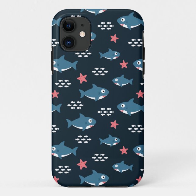 Funda De Case-Mate Para iPhone Tiburón (Reverso)