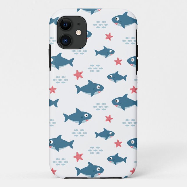 Funda De Case-Mate Para iPhone Tiburón (Reverso)