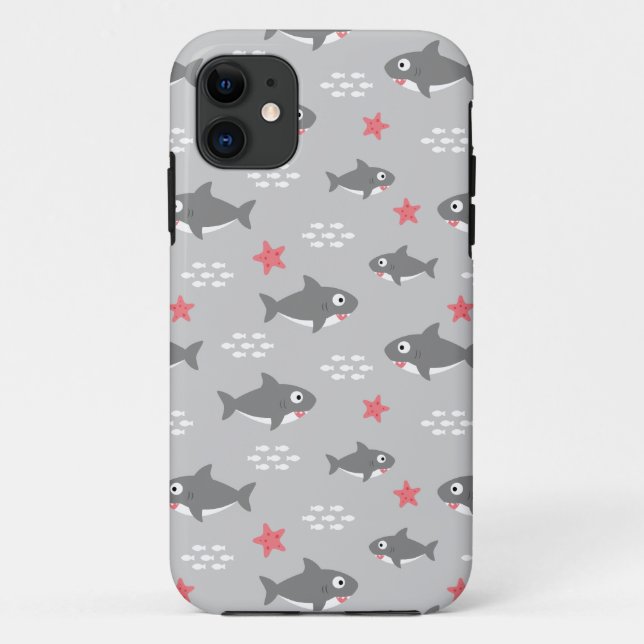 Funda De Case-Mate Para iPhone Tiburón (Reverso)