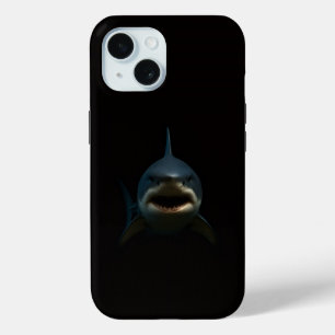 Funda Para iPhone 15 Tiburón Blanco 4 Luxe iPhone 15 Mate, Gran Tiburón