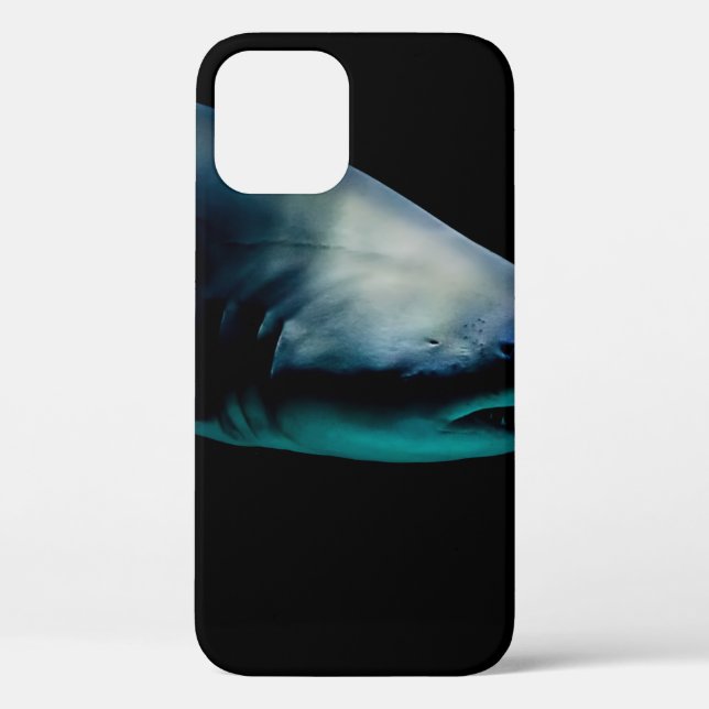 FUNDA DE Case-Mate PARA iPhone TIBURÓN CONTRA LOS ANTECEDENTES NEGROS (Reverso )