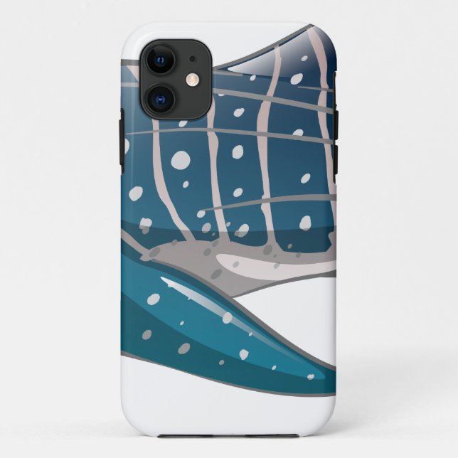 Funda De Case-Mate Para iPhone Tiburón de ballena (Reverso)