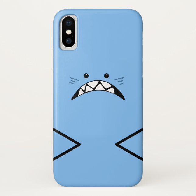 Funda De Case-Mate Para iPhone Tiburón Derpy (Reverso)