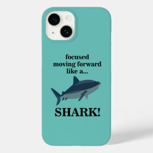 Funda Para iPhone 14 De Case-Mate Tiburón Enfocado Avanzando Como Un Tiburón