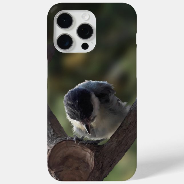 Funda De Case-Mate Para iPhone Tidi my Bird the Parus Major (Reverso )