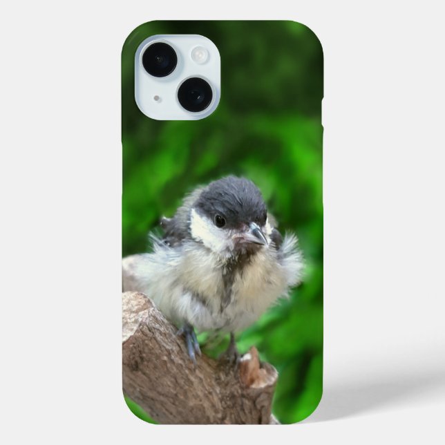 Funda De Case-Mate Para iPhone Tidi my Bird the Parus Major (Reverso )