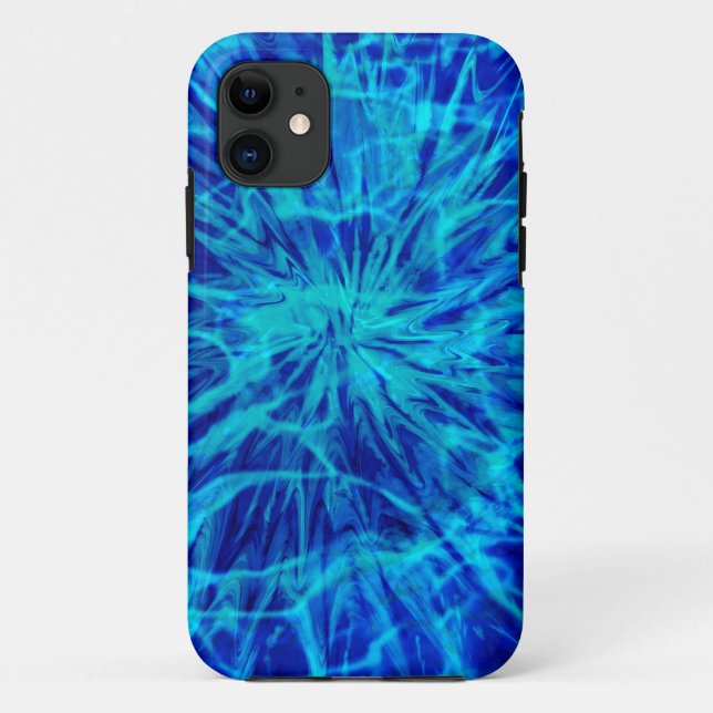 FUNDA DE Case-Mate PARA iPhone TIE DYE BLUE (Reverso)
