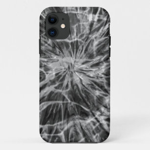 FUNDA PARA iPhone 11 TIE DYE NEGRO BLANCO