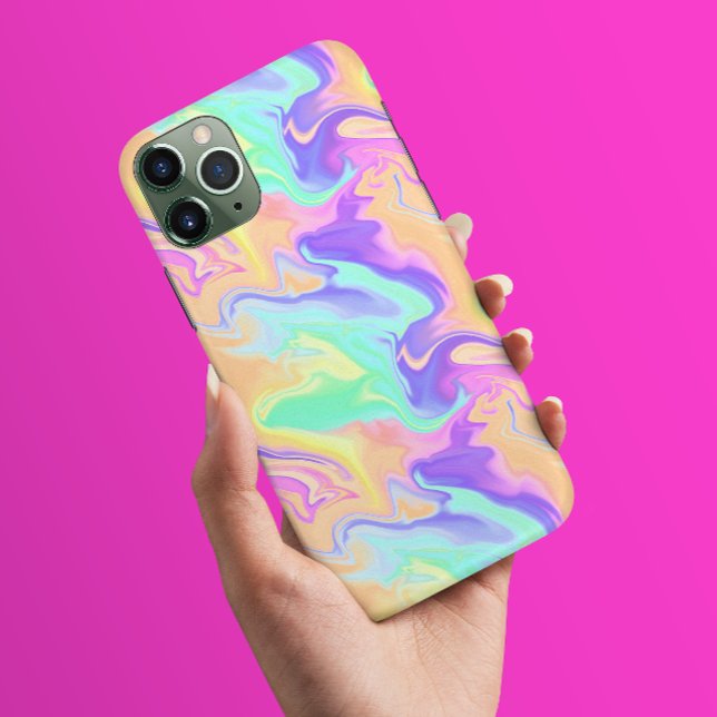 Funda De Case-Mate Para iPhone Tie Dye Swirl Pastel Groovy (Subido por el creador)