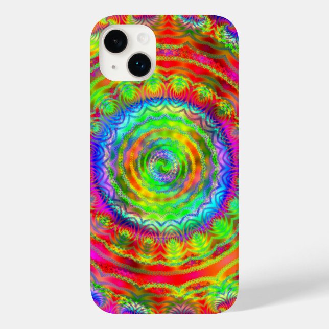 Funda De Case-Mate Para iPhone Tiedye Objetivo (Reverso )
