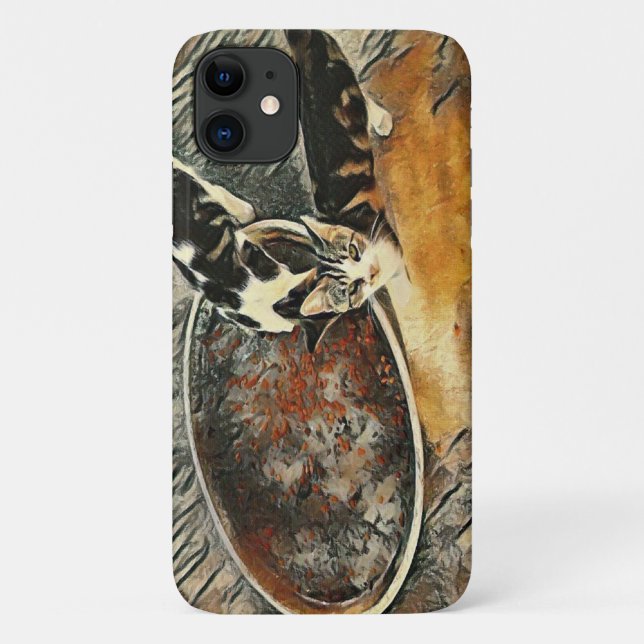 Funda De Case-Mate Para iPhone ¡Tiempo de alimentación! (Reverso)