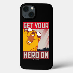 Funda Para iPhone 13 Tiempo de aventura   Jake "Ponte tu héroe"