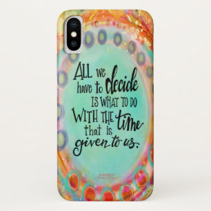 Funda Para iPhone X "Tiempo que nos dan" Inespiritualidad