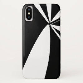 Funda Para iPhone X Tienda blanca y negra